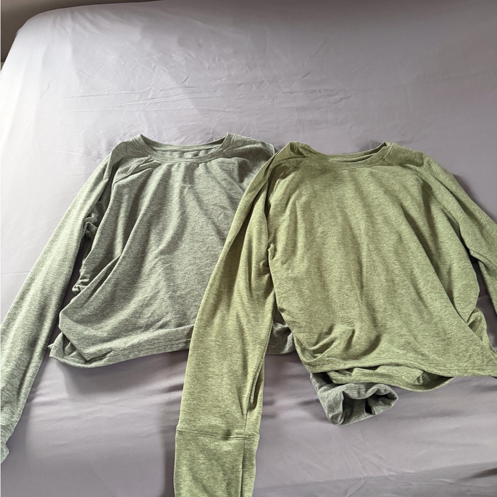 Aerie Offline Weekend Away Long Sleeve Shirts XL